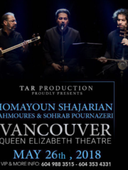 Homayoun Shajarian & Pournazeri Brothers -Live in Concert – VANCOUVER