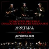 Homayoun Shajarian & Pournazeri Brothers – Live in Concert – MONTREAL