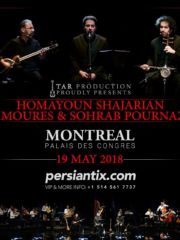 Homayoun Shajarian & Pournazeri Brothers – Live in Concert – MONTREAL