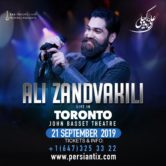 Ali Zandvakili – Live in Concert – TORONTO