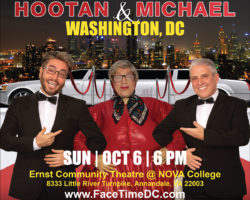 Hootan and Michael FACE/TIME – WASHINGTON DC