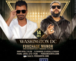 Jamshid & Sassy Live in concert – WASHINGTON DC