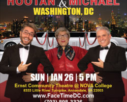 Hootan and Michael FACE/TIME – WASHINGTON DC