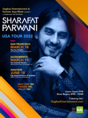 Sharafat Parwani Live in Concert – SACRAMENTO