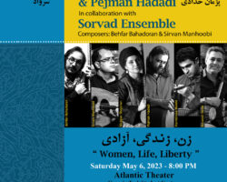 Mojgan Shajarian & Pejman Hadadi with Sorvad Ensemble – ATLANTA