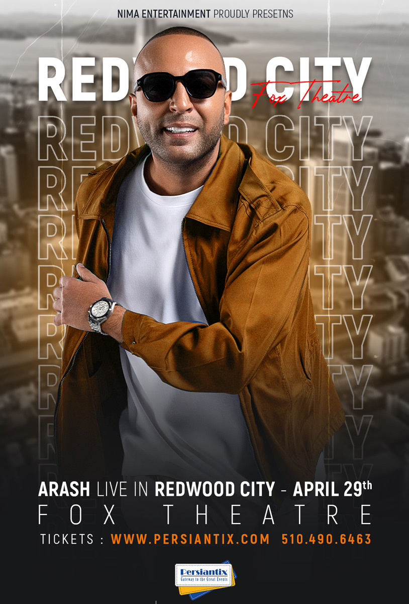 Arash Live in Concert REDWOOD CITY persiantix persiantix