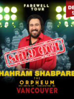 Shahram Shabpareh Live in Concert – VANCOUVER