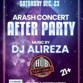 Arash Concert AFTER PARTY – Dj Alireza – REDWOOD CITY