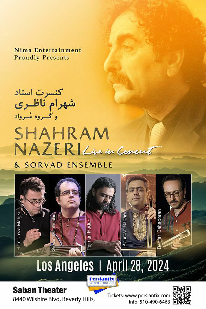 Shahram Nazeri Live in Concert – LOS ANGELES 