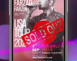 Farzad Farzin Live in Concert – LOS ANGELES