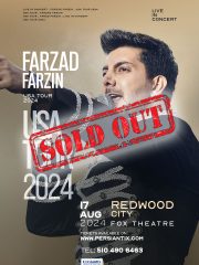 Farzad Farzin Live in Concert – REDWOOD CITY