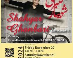 Shahyar Ghanbari Live in Concert- PALO ALTO