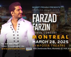 Farzad Farzin Live in Concert – MONTREAL