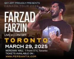 Farzad Farzin Live in Concert – TORONTO