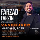 Farzad Farzin Live in Concert – VANCOUVER