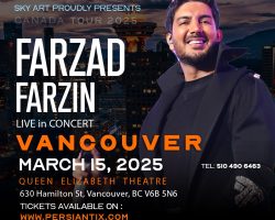 Farzad Farzin Live in Concert – VANCOUVER