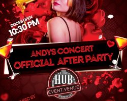 Andy & Shani Concert After Party – REDWOOD CITY