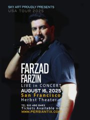 Farzad Farzin Live in Concert – SAN FRANCISCO
