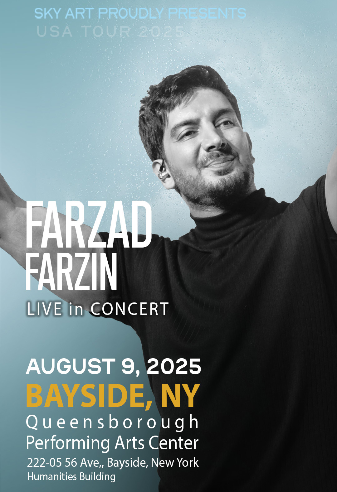 Farzad Farzin Live in Concert – Bayside, NY