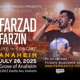 Farzad Farzin Live in Concert – ANAHEIM