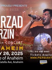 Farzad Farzin Live in Concert – ANAHEIM