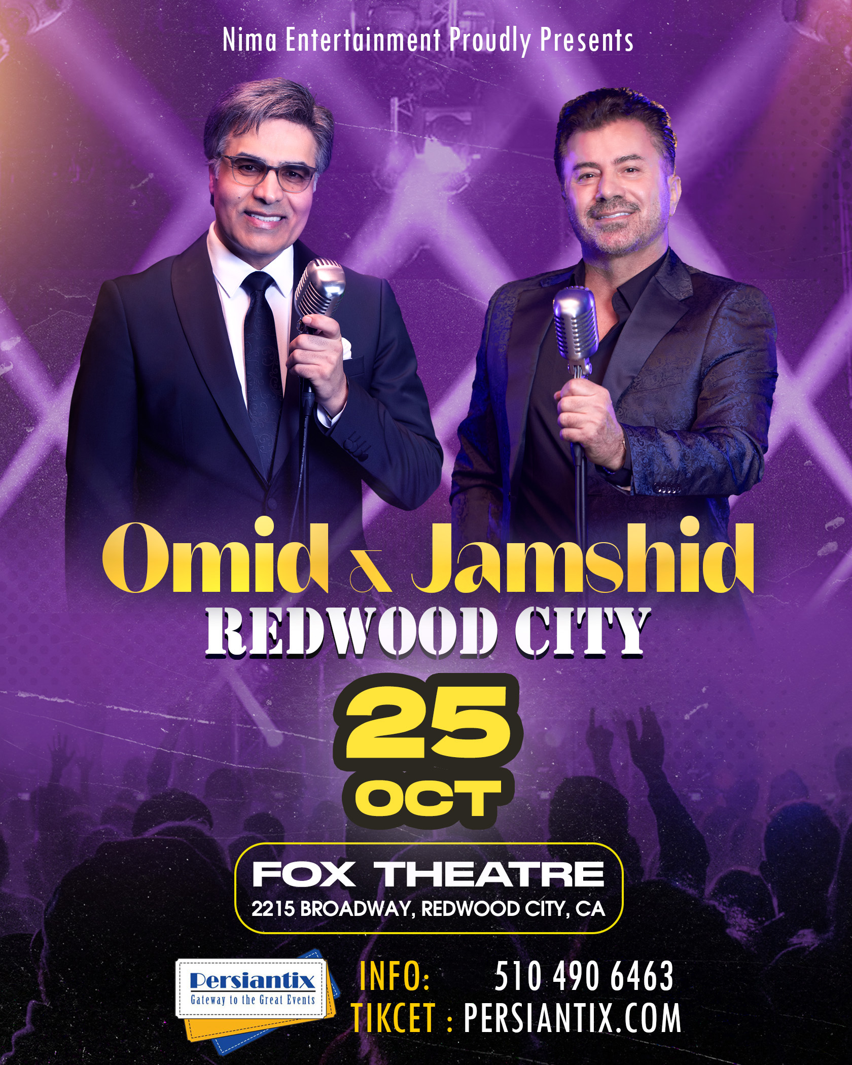 Omid &#038; Jamshid Live in Concert &#8211; Redwood City