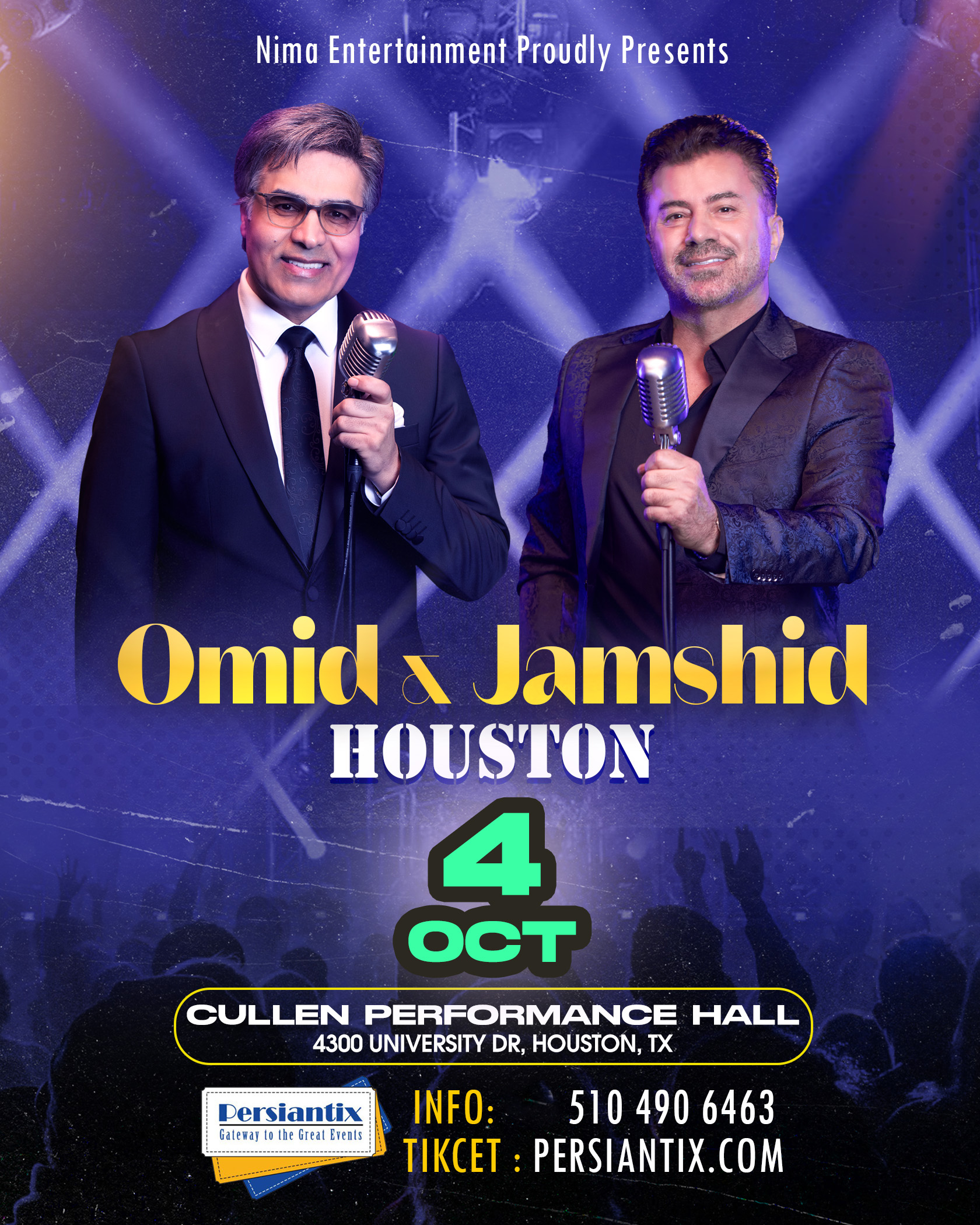 Omid &#038; Jamshid Live in Concert – Houston