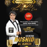 2026 New Years Eve – Rushid Live on Stage- WALNUT CREEK