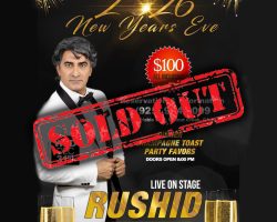 2026 New Years Eve – Rushid Live on Stage- WALNUT CREEK