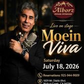 Moein Viva – Live on Stage -Walnut Creek