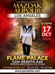 Mazdak Alipour -Lori Fusion Live – LOS ANGELES
