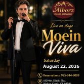 Moein Viva – Live on Stage -WALNUT CREEK