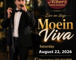 Moein Viva – Live on Stage -WALNUT CREEK