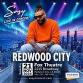 Sasy Live in Concert – REDWOOD CITY