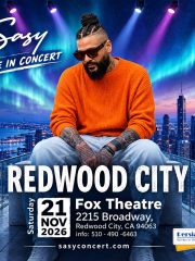 Sasy Live in Concert – REDWOOD CITY