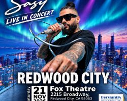 Sasy Live in Concert – REDWOOD CITY