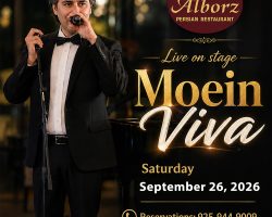 Moein Viva – Live on Stage -WALNUT CREEK